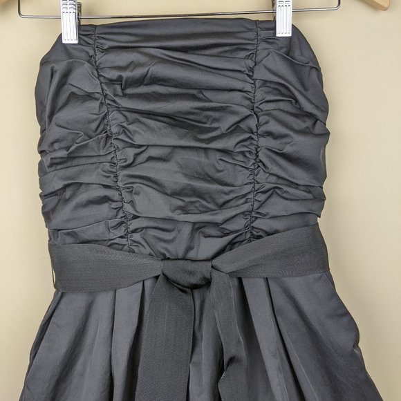 Bedo Black Strapless Bubble Dress Small - Picture 9 of 16